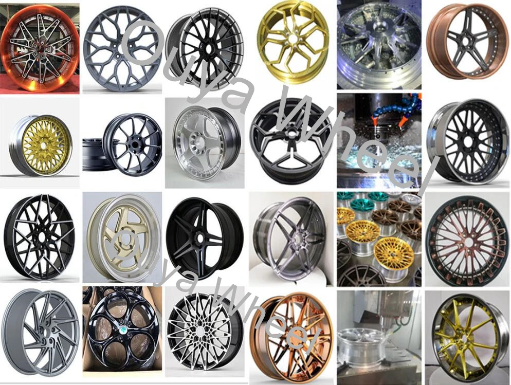 15 Inch Auto Parts Rims Aluminum Wheels Rims Silver Alloy Wheel for BBS