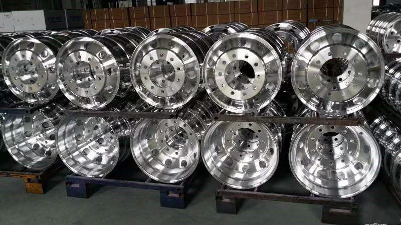 Polished Forged Aluminum Wheel 22.5X14.00