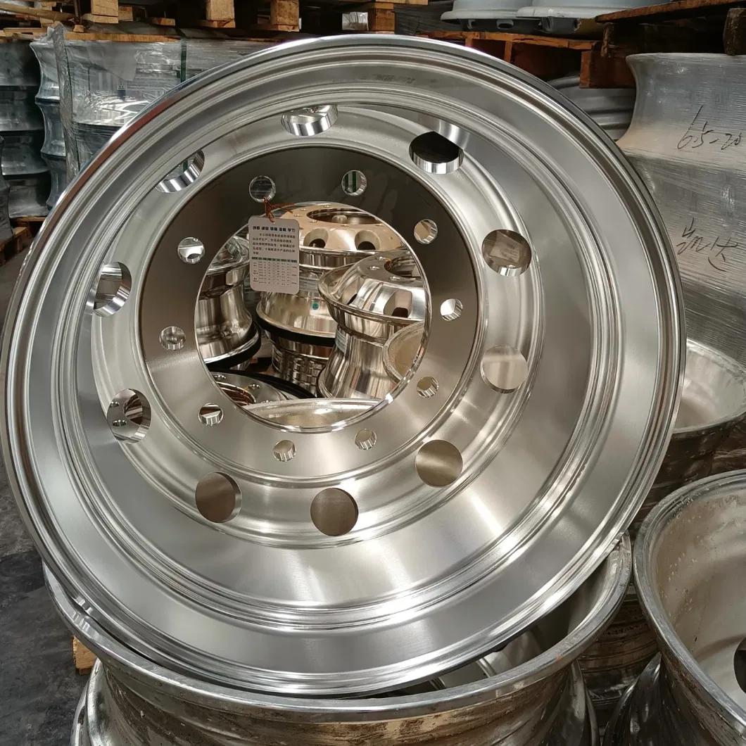 Polished Forged Aluminum Wheel 22.5X14.00