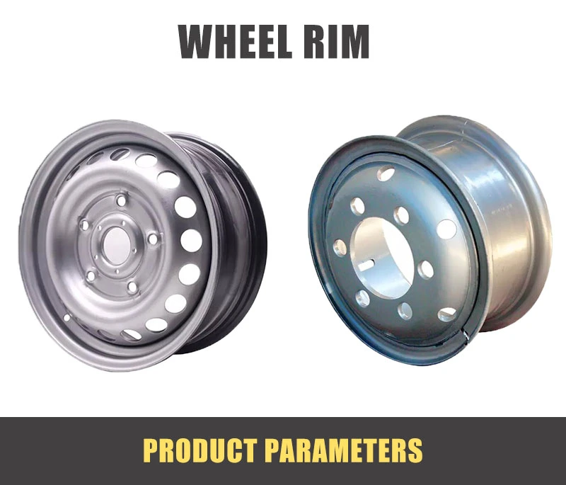 Hot Sale Steel Truck Wheel Rim 19.5*7.5 Truck Wheel Tubeless Wheel