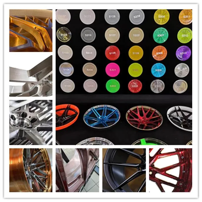 15 Inch Auto Parts Rims Aluminum Wheels Rims Silver Alloy Wheel for BBS