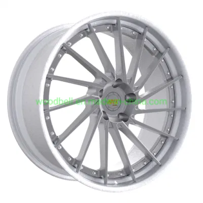 Best Design Forged Alloy 18 19 20 21 22inch Silver Polished vacuum Electroplating Aluminium Wheels for Trucks All Sizes Available Wheels